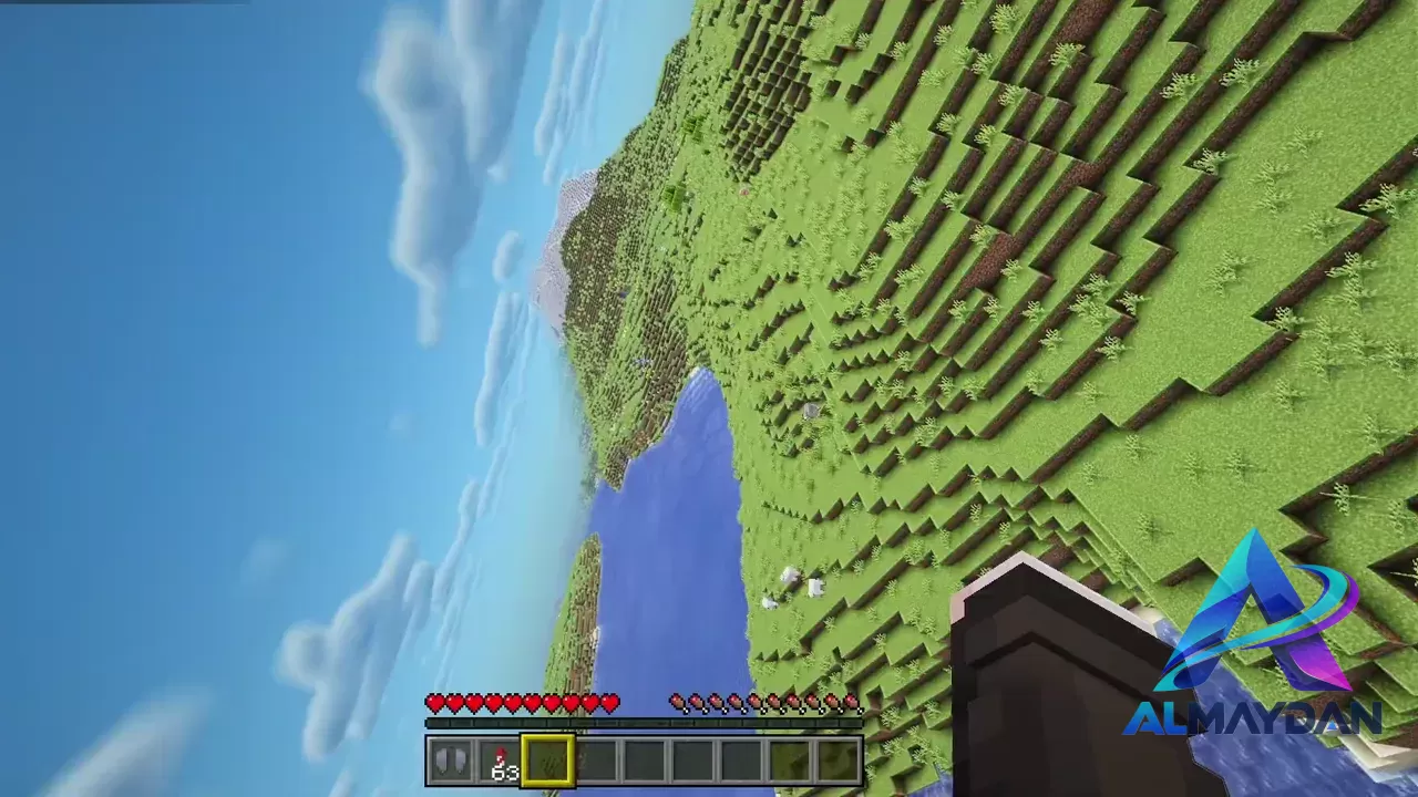 طيران مائل بالإليترا بمود Do a Barrel Roll في ماين كرافت